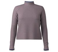 Smartwool - Women's Edgewood Mock Neck Sweater - Pull en laine mérinos - L - chalk violet heather