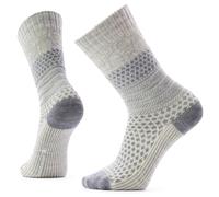 Smartwool - Women's Everyday Cozy Popcorn Cable Crew Socks - Chaussettes multifonctions - Unisex L | EU 42-45 - light gray