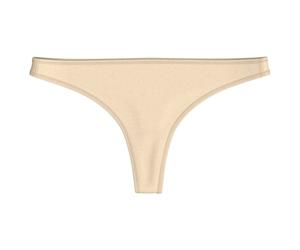 Smartwool - Women's Everyday Merino Thong Boxed - Sous-vêtement mérinos - XS - almond heather