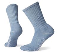 Smartwool Women's Hike Classic Edition Light Cushion Crew Socks Chaussettes de Randonne, Bleu Brume, M Femme
