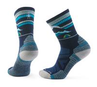 Smartwool - Women's Hike Light Cushion New Pattern Crew Socks - Chaussettes de randonnée - Unisex L | EU 42-45 - deep navy