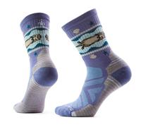 Smartwool - Women's Hike Light Cushion Otter Float Crew - Chaussettes de randonnée - EU 34-37 - nightfall blue