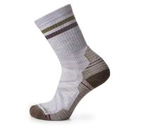 Smartwool Women's Hike Light Cushion Tube Stripe Crew Socks, Chaussettes Hike Light Cushion Tube Stripe Crew pour femmes Femme, Purple Eclipse,