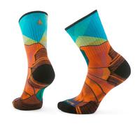 Smartwool - Women's Hike Targtd Cush Mountain Prism Crew Socks - Chaussettes de randonnée - Unisex L | EU 42-45 - orange rust
