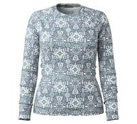 Smartwool - Women's Merino 250 Baselayer Crew Boxed - Sous-vêtement mérinos - L - nightfall deco floral
