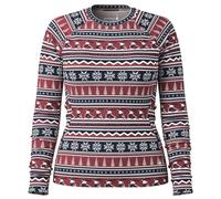 Smartwool - Women's Merino 250 Baselayer Crew Boxed - Sous-vêtement mérinos - S - currant alpine apres