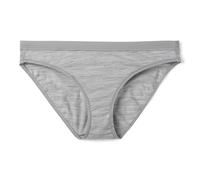 Culotte femme SmartWool W Merino Bikini Boxed gris clair chiné S