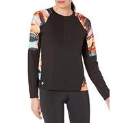 Smartwool Women's Mountain Bike Long Sleeve Jersey, Black, L