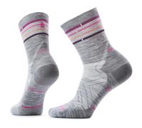 Smartwool - Women's Run Zero Cushion Mid Crew - Chaussettes de running - Unisex L | EU 42-45 - light gray