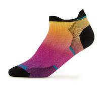 Chaussettes femme smartwool zero cushion ombre print low orange rose