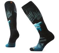 Smartwool - Women's Ski Full Cushion Alpine Auroras Stockings - Chaussettes de ski - Unisex L | EU 42-45 - black