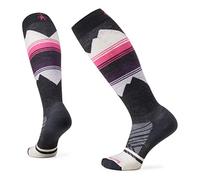 Smartwool Women's Ski Targeted Cushion Pattern OTC Socks, Chaussettes OTC à motif coussin ciblé pour femmes Femme, Charcoal,