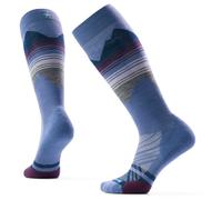 Smartwool - Women's Ski Targeted Cushion Print OTC - Chaussettes de ski - EU 34-37 - nightfall blue