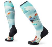 Smartwool - Women's Ski Targeted Cushion Snow Bunny Print OTC - Chaussettes de ski - Unisex L | EU 42-45 - capri