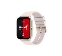 SMARTY 2.0 SW034D - Montre connectée Bracelet en Silicone - Alerte de la fréquence Cardiaque, Appels Bluetooth, Chronographe, Effet Lampe Torche