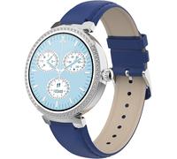 Smarty2.0 - Smartwatch Sw062d - Rose/Bleu - Appel Bluetooth, Contrôle Du Sommeil, Cardio Fréquence Real-Time, Résistance À L'eau Ip67 - Bracelet Pu - Dimensions 39,8 X 10,5 Mm (Rose/Bleu)