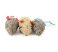 SmartyKat Skitter Critters Cat Toy Catnip Mice, Pack of 3