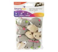 SmartyKat Skitter Critters Catnip Cat Toys Value Pack