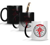 SMARTYPANTS Fullmetal Alchemist FMA Alchemy Circle Sigil Symbole Edward Elric Alphonse Anime Tasse en céramique