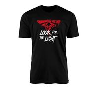 SMARTYPANTS Look for The Light T-Shirt Top Tee - Fireflies Symbol Game Inspired Gamer Console Ellie Joel Post-Apocalyptic Action Adultes Enfants Cadeaux Assortis, Noir , M