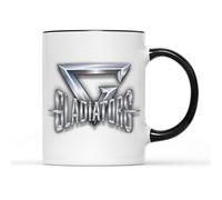 SMARTYPANTS Tasse avec texte Gladiator - Séries télévisées rétro vintage GameShows American Cadeaux de Noël (poignée noire)