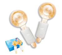 Smasener Ice Globes for Facials, Ice Globes, 2PCS Facial Ice Globes, Cooling Globes (Or, Emballé par paire)
