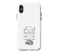 Smash Burger Lover Grilled Cheeseburger Cuisine Coque pour iPhone X/XS