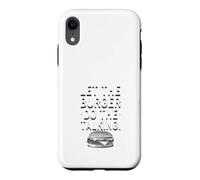 Smash Burger Lover Grilled Cheeseburger Cuisine Coque pour iPhone XR