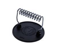 Smash Burger Press, Presse Viande Hachée, Fonte 16,5cm pour Grillades, sans PTFE 34641 Noir