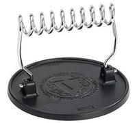 Smash Burger Press, Presse Viande Hachée, Fonte 16,5cm pour Grillades, sans PTFE Victoria 36843 Noir 6