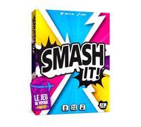Smash It - Jeu de Cartes Rapidité, Reflexes et Ambiance - Le Jeu qui Claque | 2 à 8 Joueurs - 10 Min - dès 8 ans Jeu de cartes rapide en famille ou entre amis - Format Voyage - Idée Cadeau