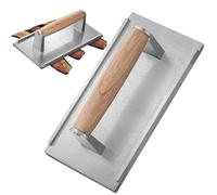 Smash Presse à hamburger - Presse à sandwich en fonte, outil de pressage de viande pour gril, bacon | Parfait pour les , les barbecues Weber et les plaques intérieures - Indispensable pour