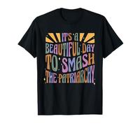 Smash the Patriarchy Feminist Women's Droits March Girls T-Shirt
