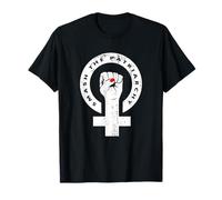 Smash The Patriarchy Féministe Rétro Vintage T-Shirt