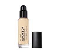 Smashbox toujours sur fondation avec de l'acide hyaluronique | Couverture moyenne pleine | Hydratant + longue dur 1 fl oz f10o