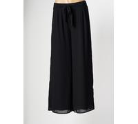 smashed lemon pantalons femme de couleur noir