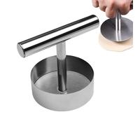 Smasher Hamburger Press 1Pc - Matériel d'entretien de cuisine, construction antiadhésive de 4,53 x 3,54 pouces, synonyme sémantique profond à longue queue, accessoire | Outil pour Steaks et BBQ 1Set 1