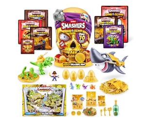 Smashers Dino Island Gold Treasure Hunt de ZURU (31.6 cm), (Grey)