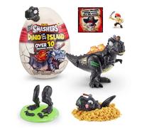 Smashers Dino Island Mini Egg T-Rex by ZURU Prehistoric Discovery Toy with 10 Surprises, Dinosaur Toys, Slime, Sand and More Age 5+