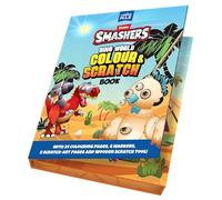 Smashers Dino World Colour and Scratch Book