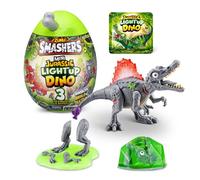 Smashers Mini Jurassic Light Up Dino Egg par ZURU, Spinosaurus, œuf à Collectionner, Volcan, Jouet fossile, Jouets de Dinosaure, Jouet T-Rex pour garçons et Enfants (Spinosaurus)