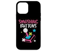 Smashing Buttons Jeux d'arcade Jeu vidéo Gamer Coque pour iPhone 12 Mini