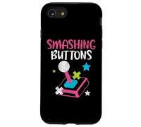 Smashing Buttons Jeux d'arcade Jeu vidéo Gamer Coque pour iPhone SE (2020) / 7/8