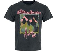 Smashing Pumpkins Adore Homme T-Shirt Manches Courtes Noir 100% Coton Regular/Coupe Standard