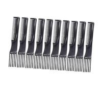 SMASOLO 10 Pièces Lot de Peignes Multifonctions Plastique Longues Dents pour Coiffure et Extensions Accessoires de Style et Confortable pour Types de Cheveux