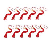 SMASOLO 10 Pièces Pompons de Chapeau de Diplômé Décoratifs Accessoires de Remise de Diplôme pour de Graduation Franges Légères et Durables pour Toques Académiques