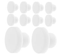 SMASOLO 10 Pièces Silicone Stoppers For Salt And Pepper Shakers Flower Pots Bottles Solid Plugs For Secure Sealing And Preservation
