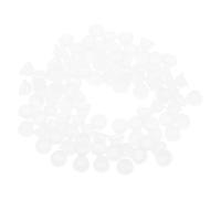 SMASOLO 100 Pièces Bouchons Transparent Réutilisables pour Bouteilles Sealing Caps Bouchons à Vis pour Aromathérapie et Conservation