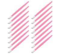 SMASOLO 100 Pièces Cuticle Pusher Stick With Rubber Tip Nail Technician Tool For Precise Nail Jewel Placement And Dead Skin Cleaning Multifunctional Manicure Pen For Rhinestone Transfer