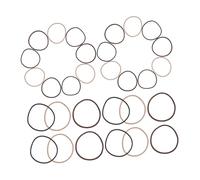 SMASOLO 100 Pièces Lot de Élastiques à Mince Couture pour Garçon Fille Accessoires de Confortables et Stylés pour Filles Bandes Caoutchouc Pratiques